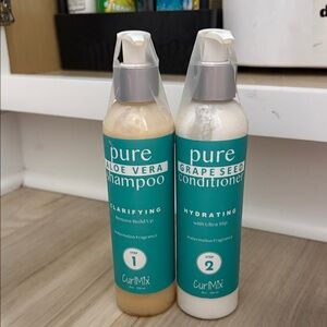 Pur Aloe Vera Shampoo & Grape Seed Conditioner Set - Teal (Kids Hair Care)
